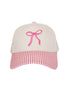 Coquette Bow Vintage Two-Toned Hat - Katydid.com