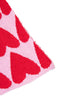 Girly Red Hearts Comfy Oversized Throw Blanket