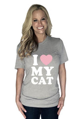 I Love My Cat T-Shirts