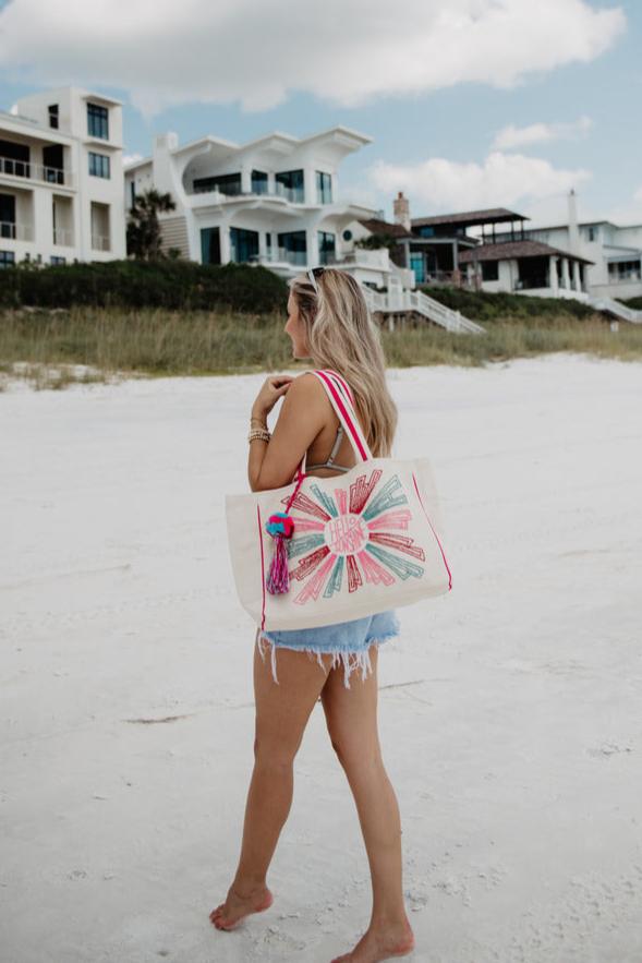 Hello Sunshine Tote or Beach Bag