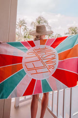 Hello Sunshine Quick Dry Beach Towels