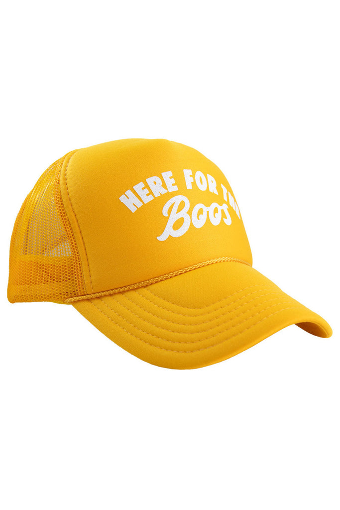 Here for the Boos Women's Foam Trucker Hat