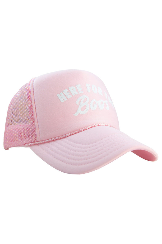 Here for the Boos Women's Foam Trucker Hat