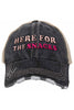 Here For The Snacks Trucker Hat