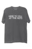 Here To Yell At The Refs Woman Graphic Tee - Katydid.com