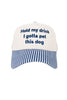 Hold My Drink I Gotta Pet This Dog Vintage Hat - Katydid.com