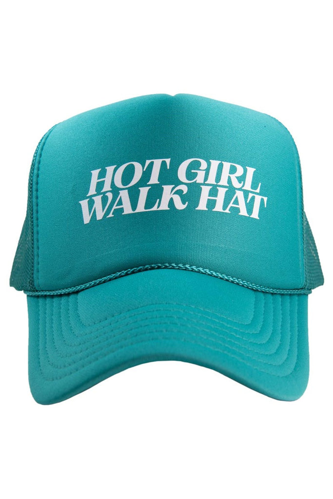 Hot Girl Walk Foam Mesh Trucker Hat