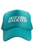 Hot Girl Walk Foam Mesh Trucker Hat