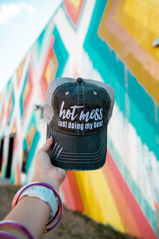 MOTHER Upside Down Two-Toned Vintage Hat