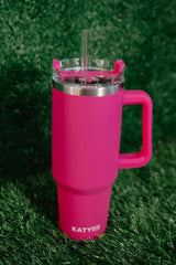 Hot Pink 40 Oz Tumbler Cup