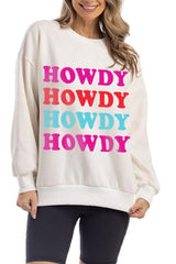 Howdy Howdy Howdy Crewneck Sweatshirt