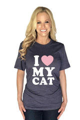 I Love My Cat T-Shirts