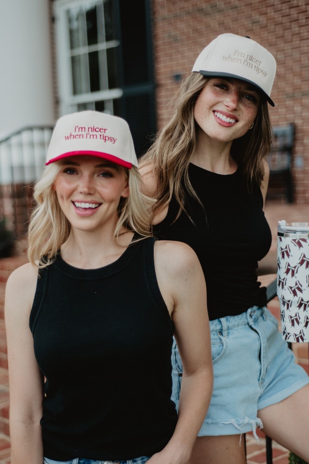 I'm Nicer When I'm Tipsy Retro Trucker Hats