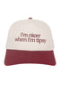 I'm Nicer When I'm Tipsy Retro Trucker Hats