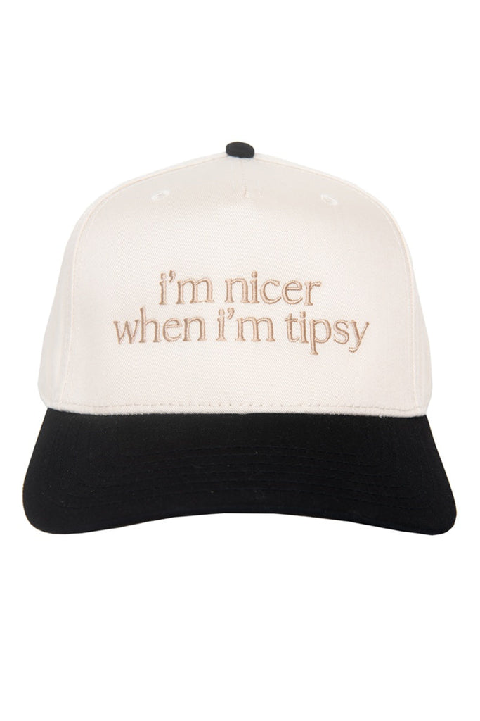 I'm Nicer When I'm Tipsy Retro Trucker Hats
