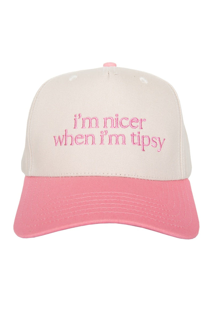 I'm Nicer When I'm Tipsy Retro Trucker Hats