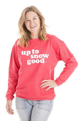 Up to Snow Good Corded Sweatshirt