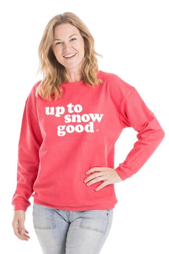 Up to Snow Good Corded Sweatshirt