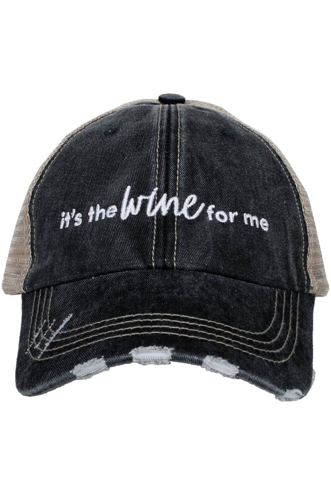 It's the Wine for Me Women's Trucker Hats