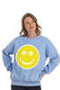 Daisy Eyes Happy Face Sweatshirt