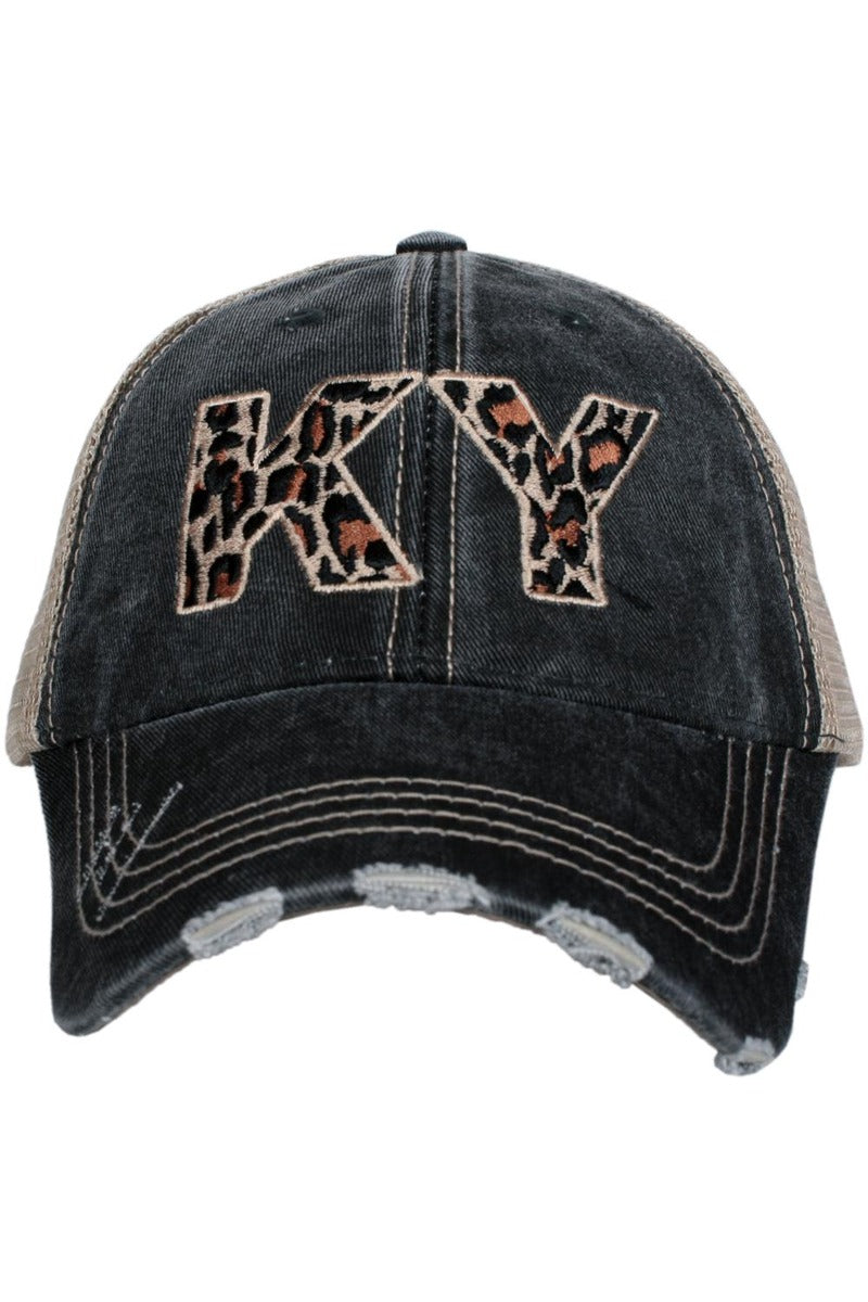 KY Kentucky Leopard State Women's Hat