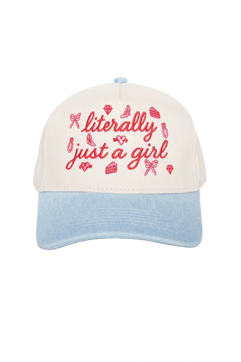 Literally Just A Girl Doodles Classic Trucker Hat