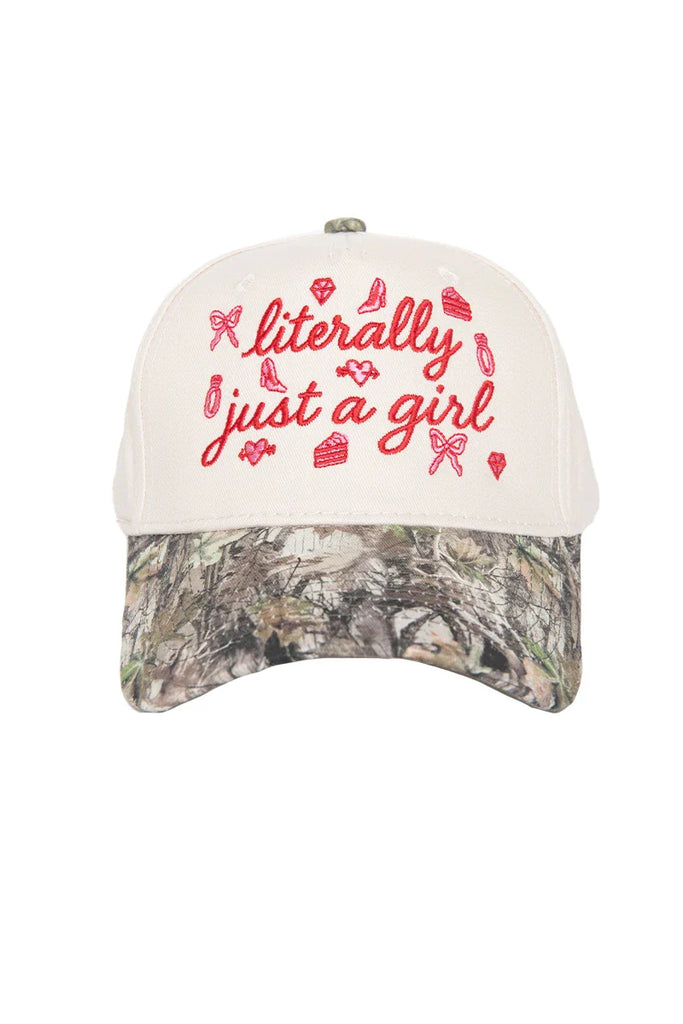 Literally Just A Girl Doodles Classic Trucker Hat