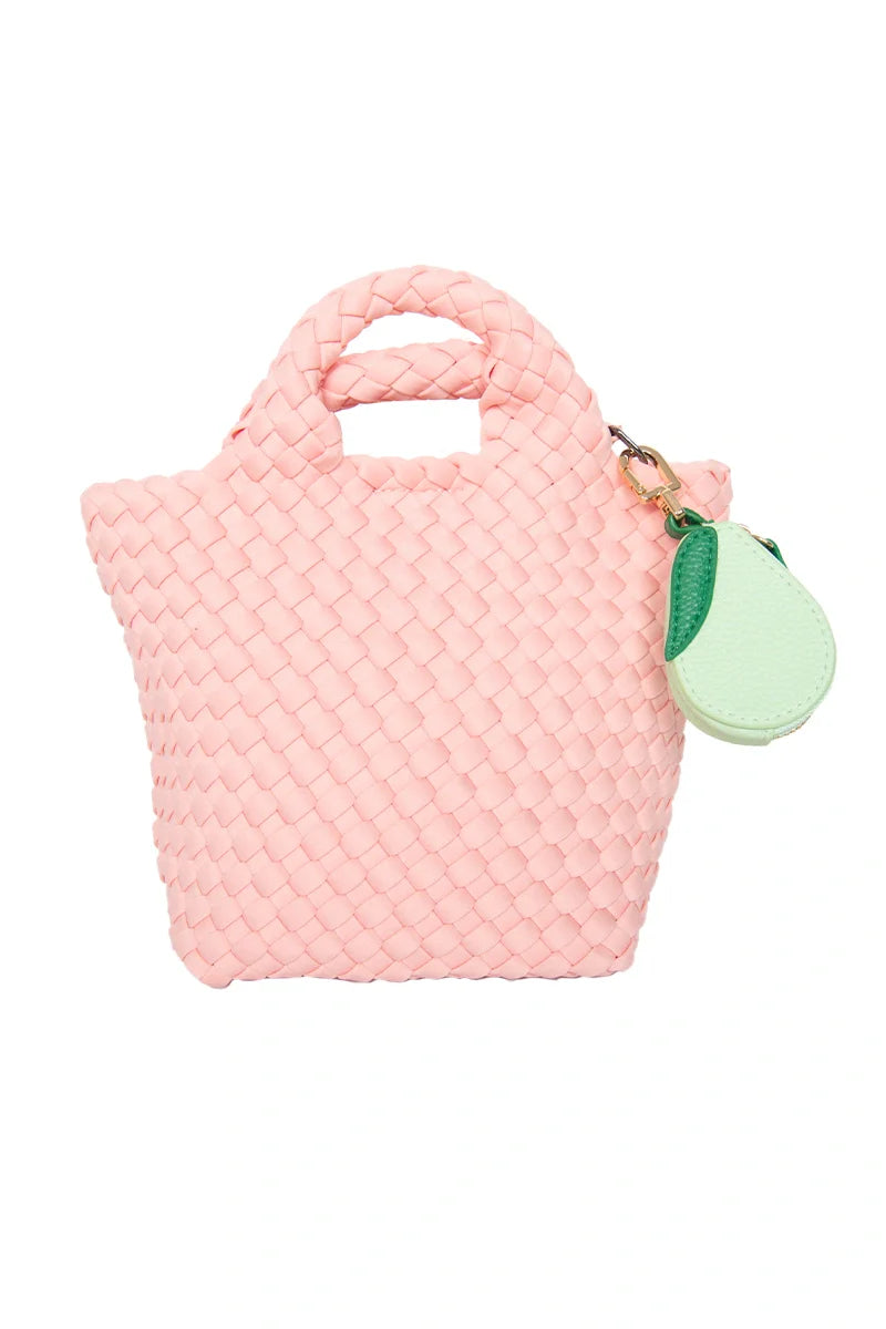 Green Pear Coin Pouch Keychain