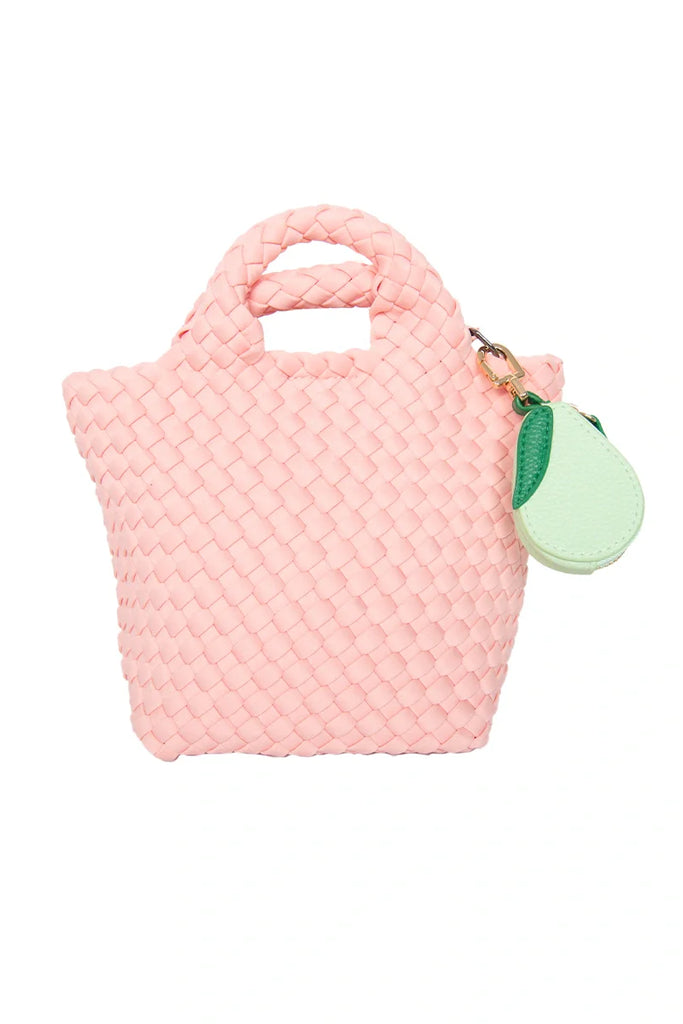 Green Pear Coin Pouch Keychain