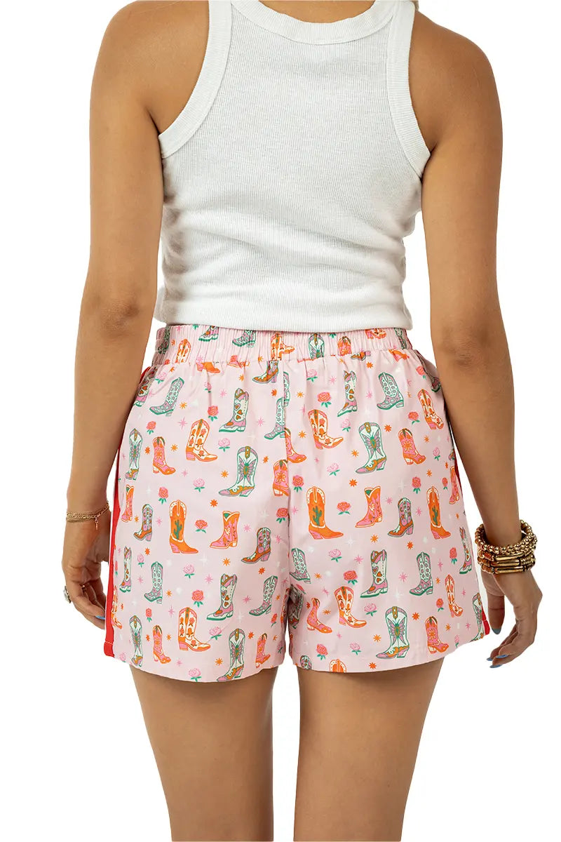 Boots & Roses Boxer Shorts - Katydid.com