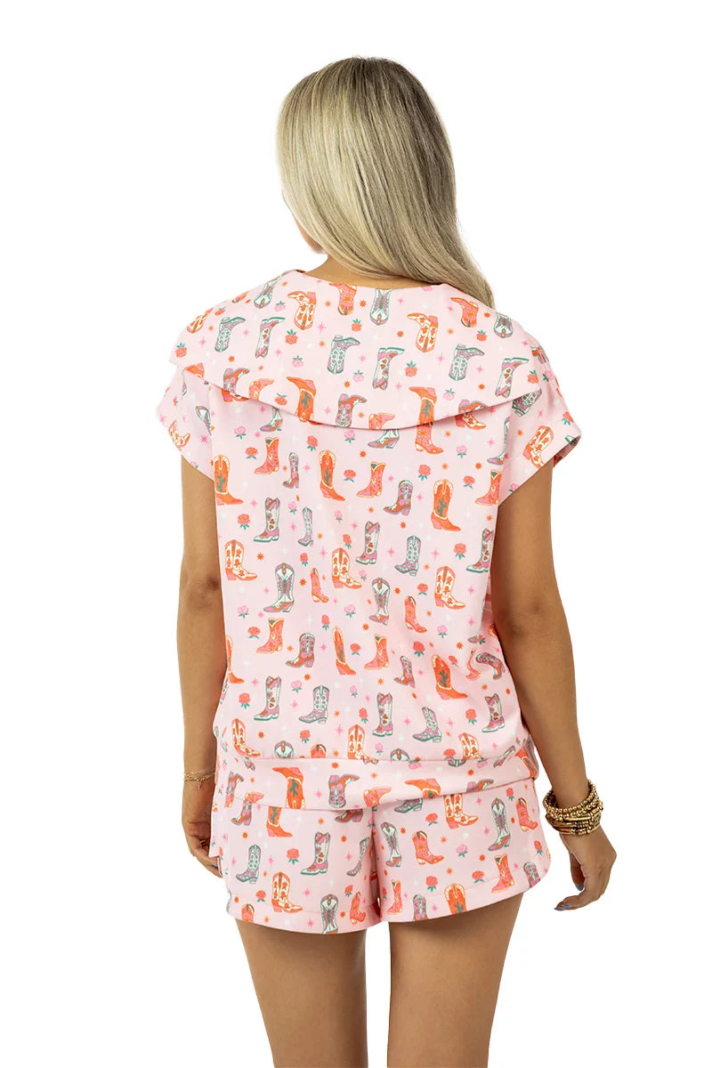 Boots & Roses Scuba Set Athletic Apparel