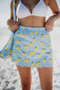 Zesty Lemons Swim Cover Up Skirt - Katydid.com