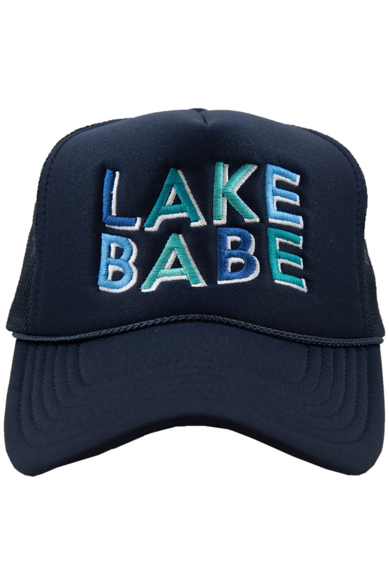 Lake Babe Cute Foam Trucker Hat