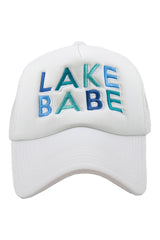 Lake Babe Cute Foam Trucker Hat