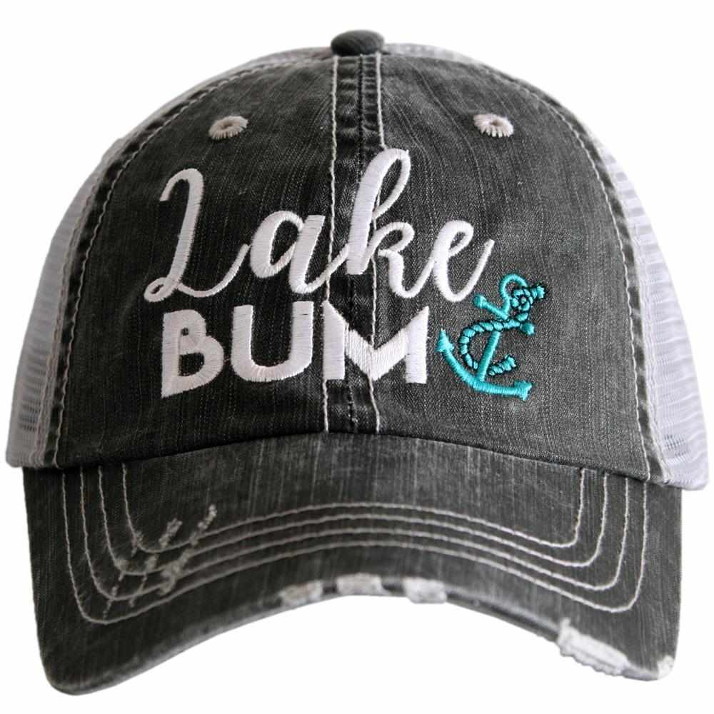 Katydid Lake Bum Trucker Hats