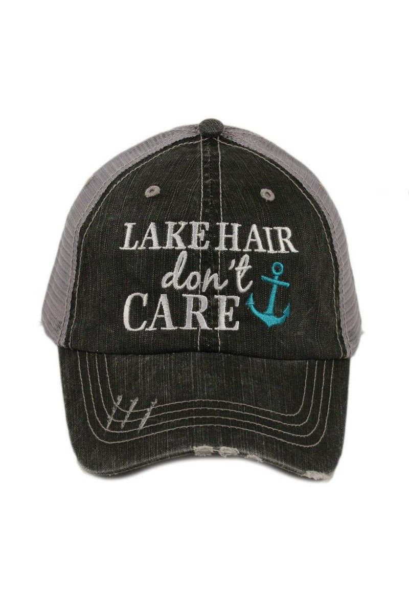 Lake Hair Don't Care Trucker Hat