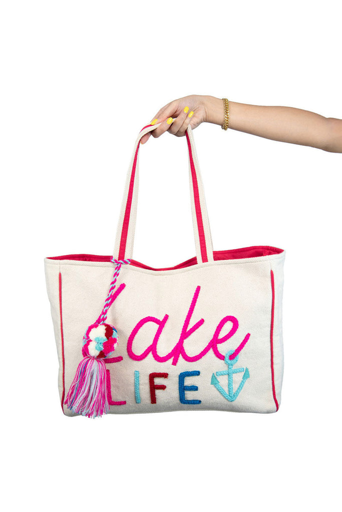 Lake Life Tote or Beach Bag