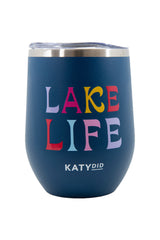 Lake Life Stainless Steel WINE TUMBLER