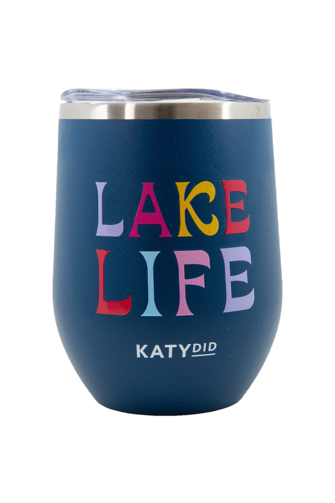 Lake Life Stainless Steel WINE TUMBLER