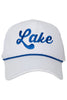 Lake Trucker Cap with Blue Rope