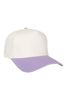 Light Purple and Tan Blank Two-Toned Vintage Hat