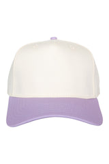 Light Purple and Tan Blank Two-Toned Vintage Hat