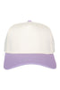 Light Purple and Tan Blank Two-Toned Vintage Hat