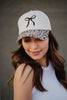 Coquette Bow Vintage Two-Toned Hat - Katydid.com