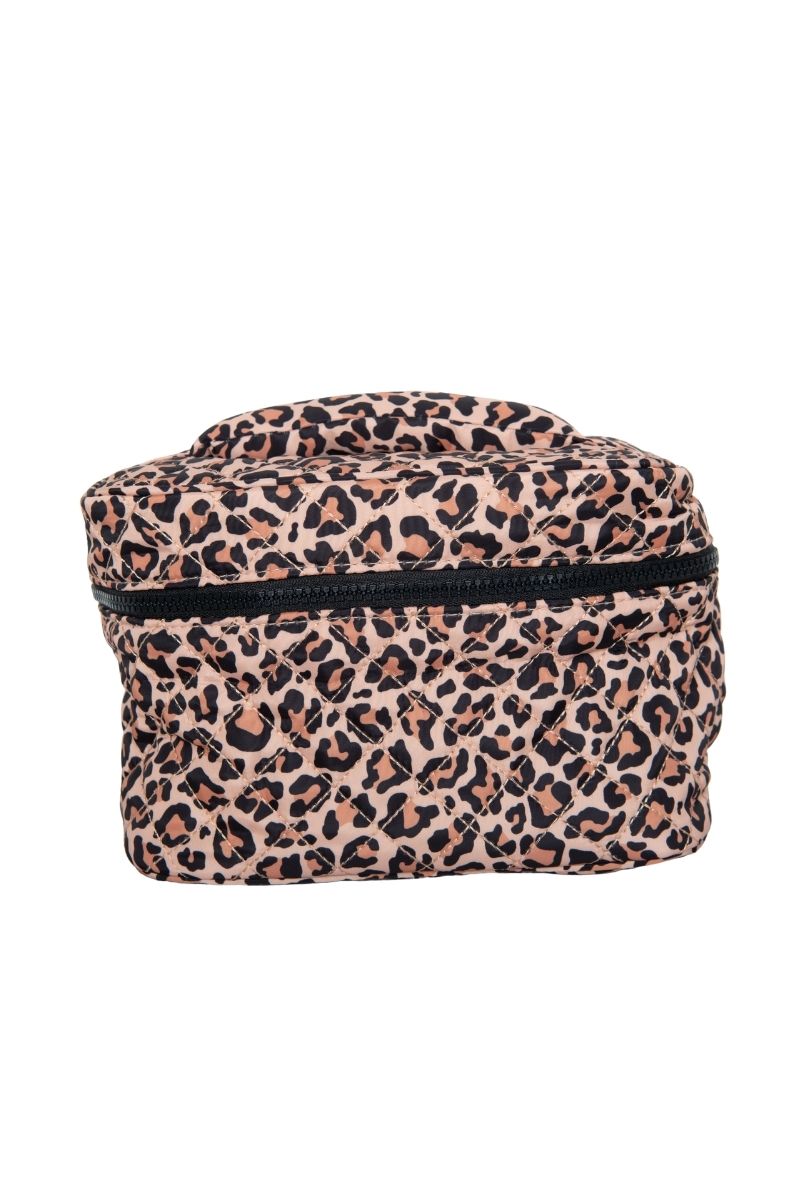 Brown Leopard Makeup Travel Bag | Cute Cosmetic Bags
