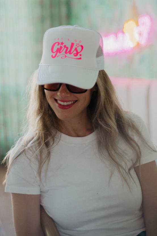 Let's Go Girls DECAL Foam Hat