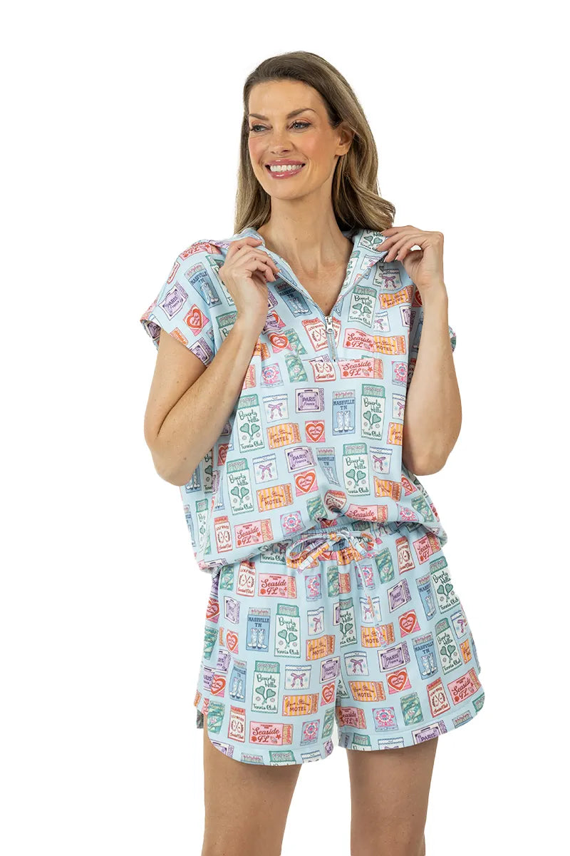 Traveling Matchbook Two Piece Scuba Set - Katydid.com