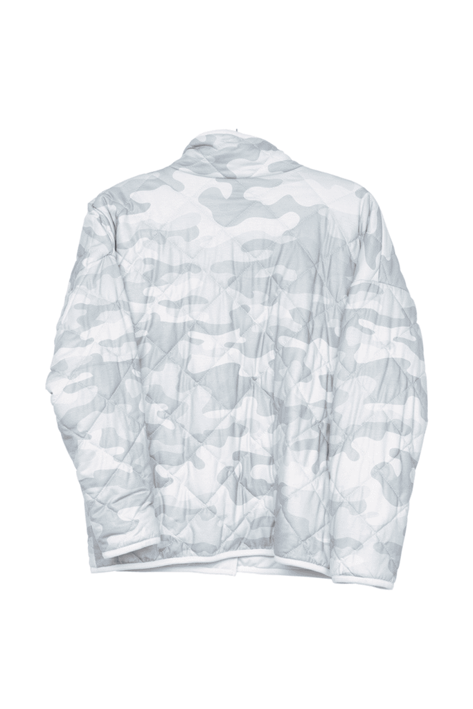 Muted Green Camo Women's Lightweight Quilted Jacket