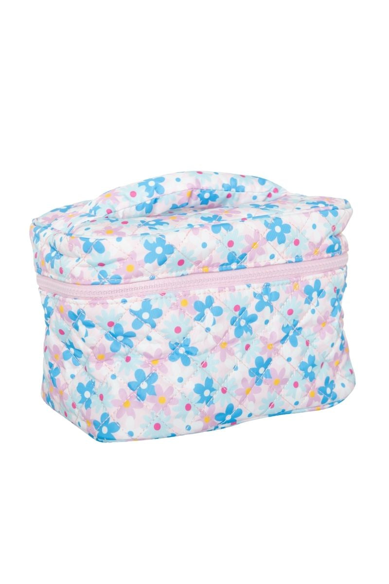 Dainty Floral Makeup Bag Womens