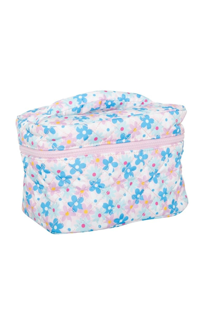 Dainty Floral Makeup Bag Womens